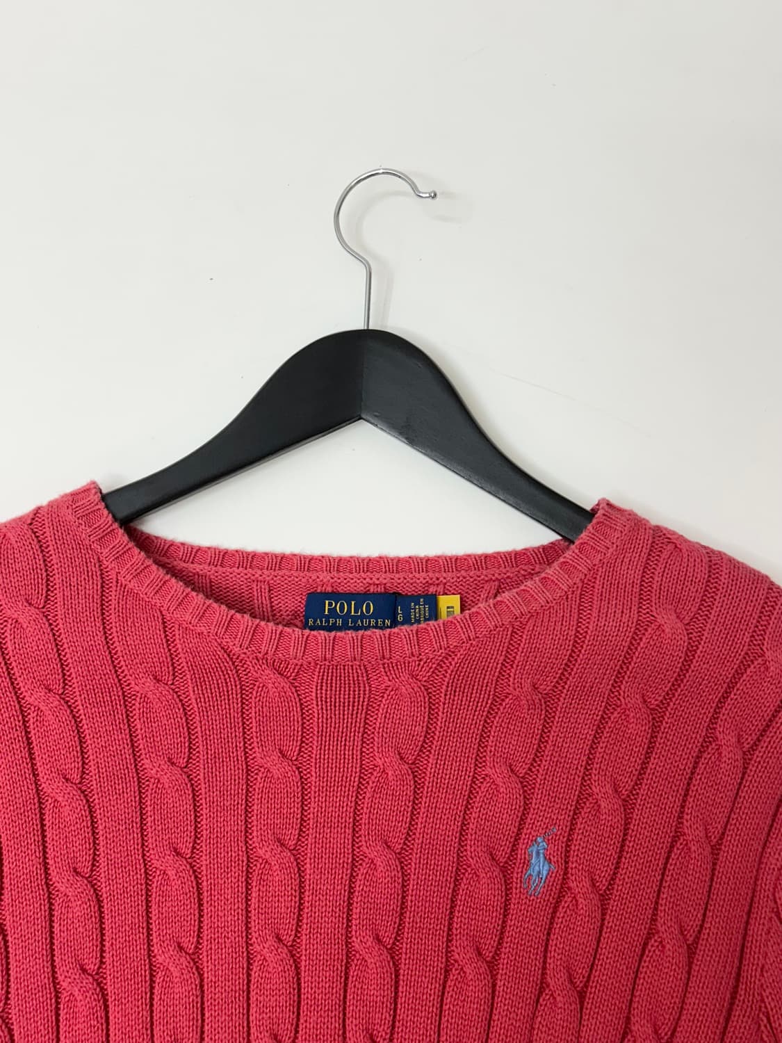 Polo 폴로 랄프로렌 코랄 케이블 니트 상품이미지3