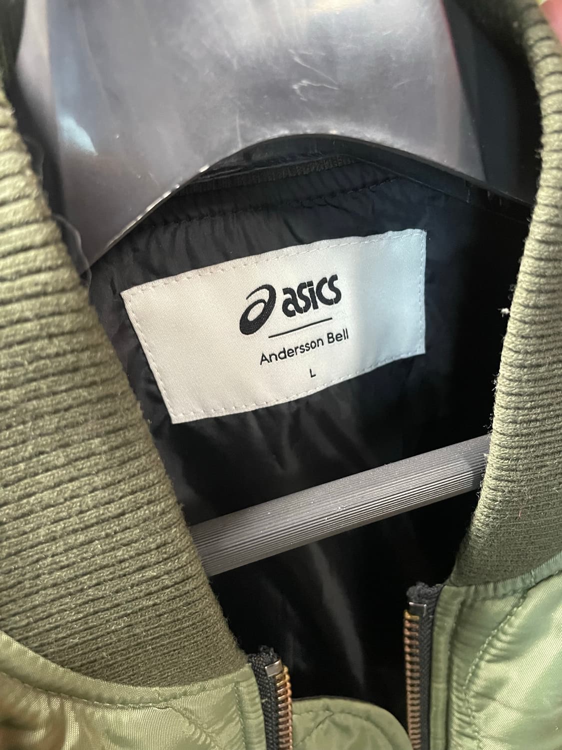 아식스 앤더슨벨 콘트라스트 봄버ma1(L) 상품이미지4