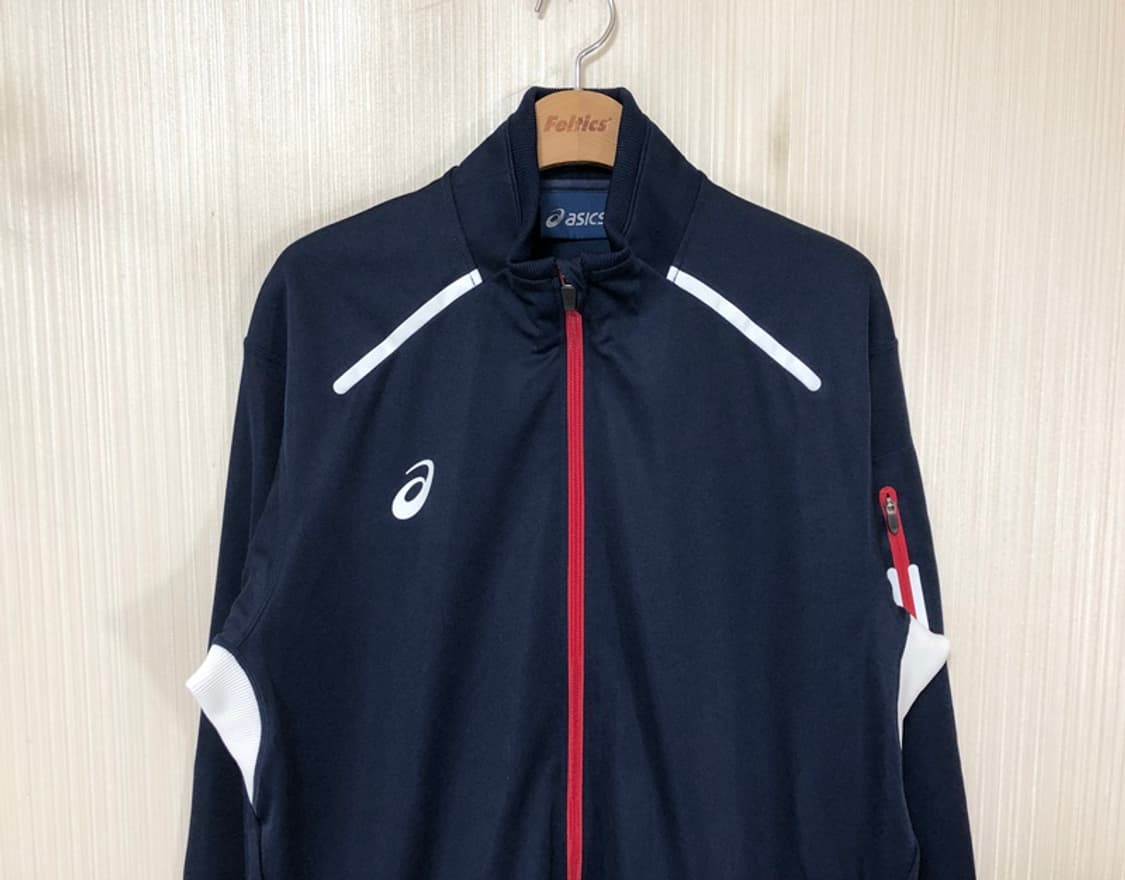 아식스(asics)배구 트레이닝자켓/트랙슈트 2XO(3XL) 상품이미지2
