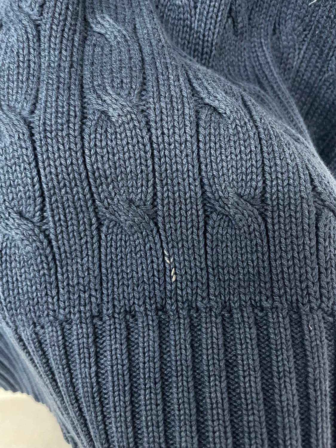 폴로 랄프로렌 라운드넥 네이비 니트 H2565 상품이미지6