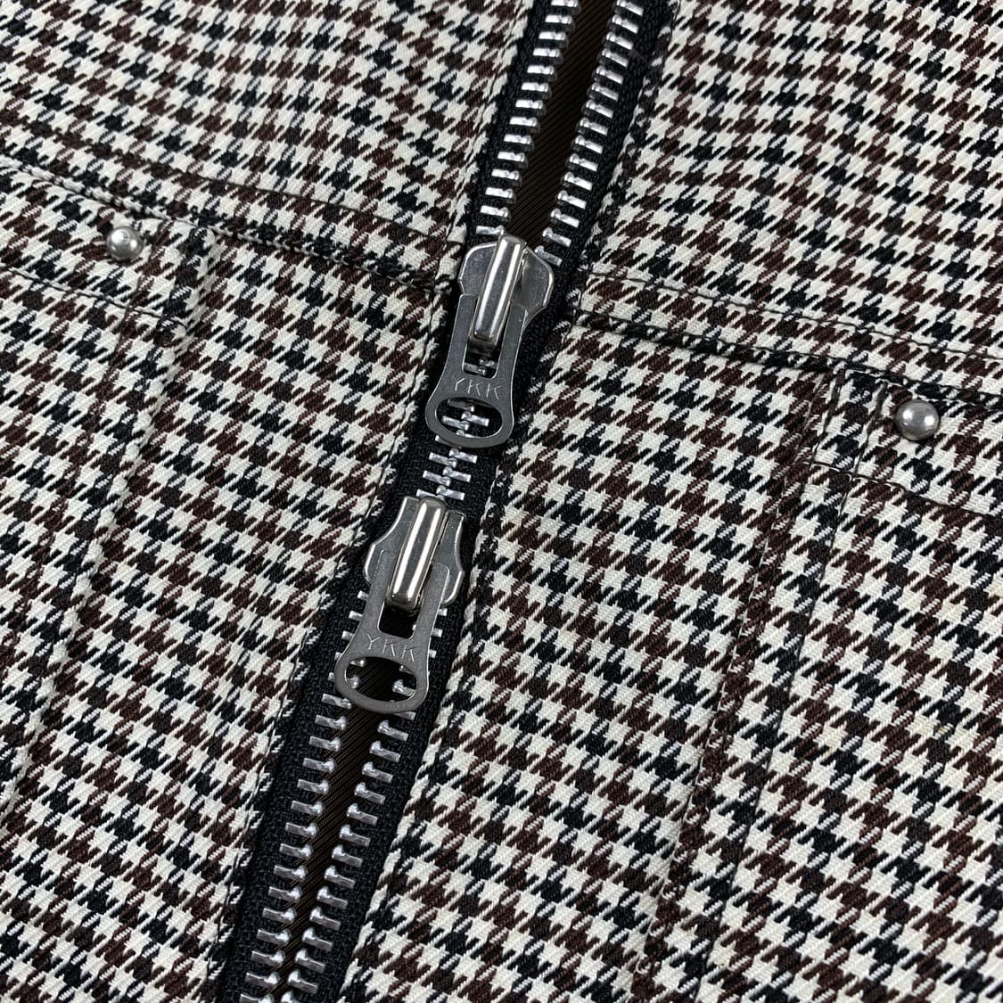 앤더슨벨 토마스 체크 스터드 자켓  상품이미지3