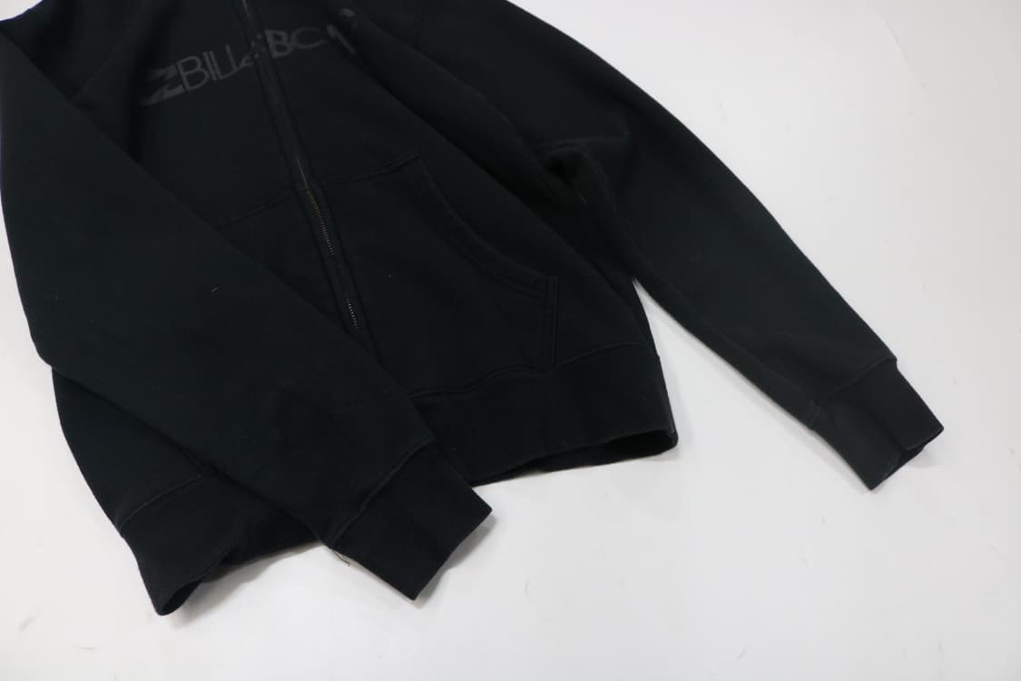 Billabong 빌라봉 카모 라이닝 블랙 로고 후드 집업 (M) 상품이미지6