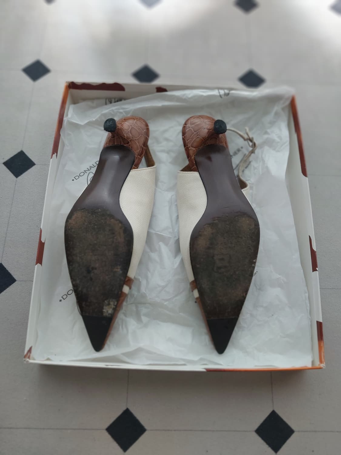 스튜어트 와이츠먼 슬링백 상품이미지3