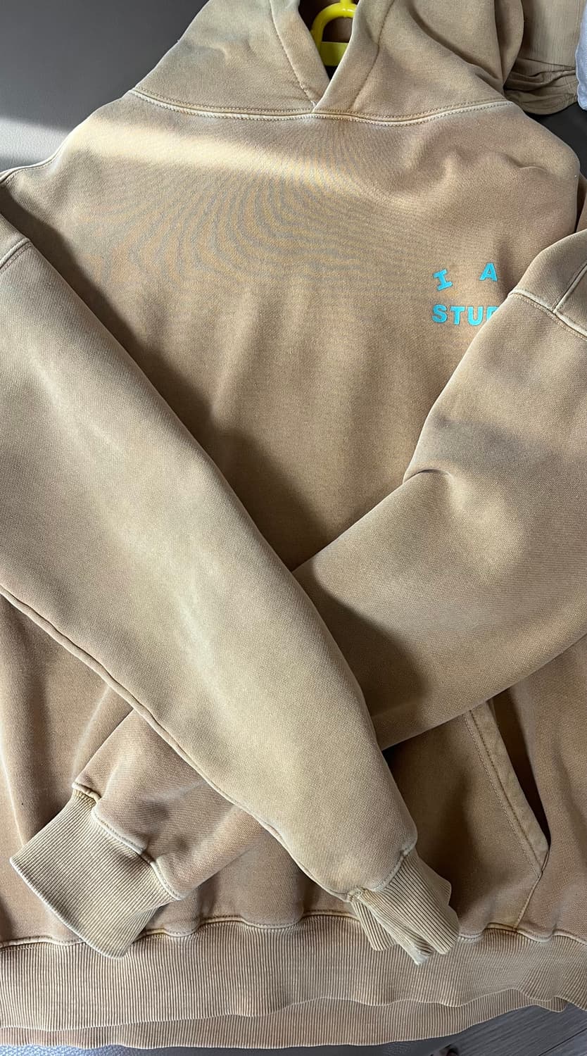 아이앱 스튜디오 후드 카멜 옐로우 L 상품이미지1