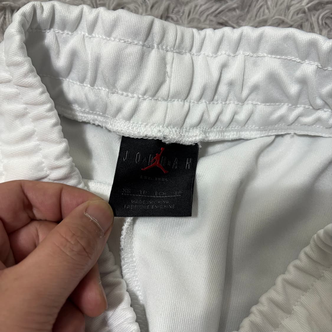 나이키 조던 점프맨 화이트 조거팬츠 상품이미지3