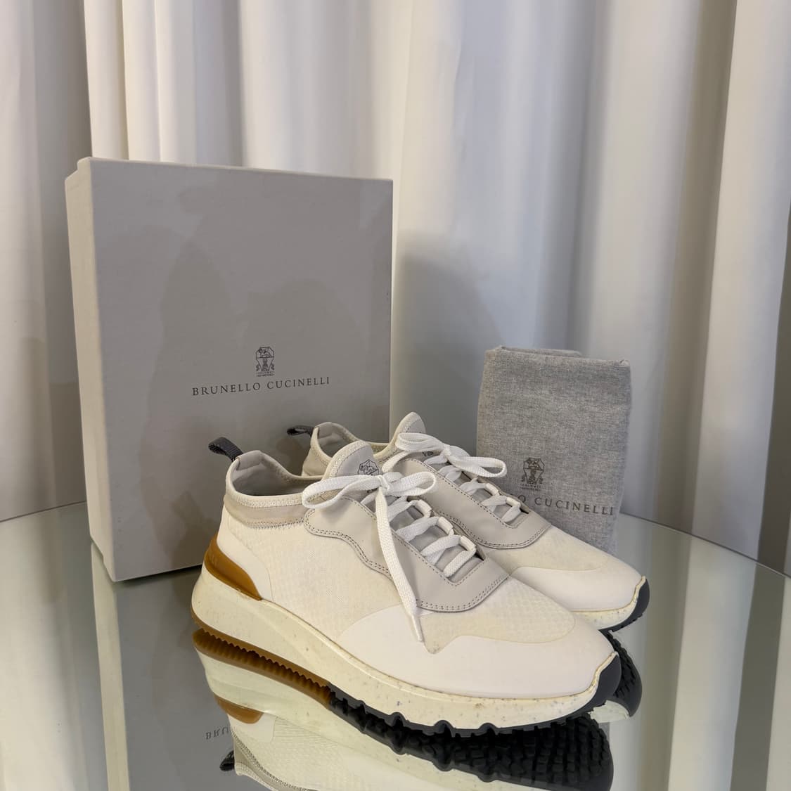 (42) 브루넬로 쿠치넬리 엑티브 러너 스니커즈 상품이미지1