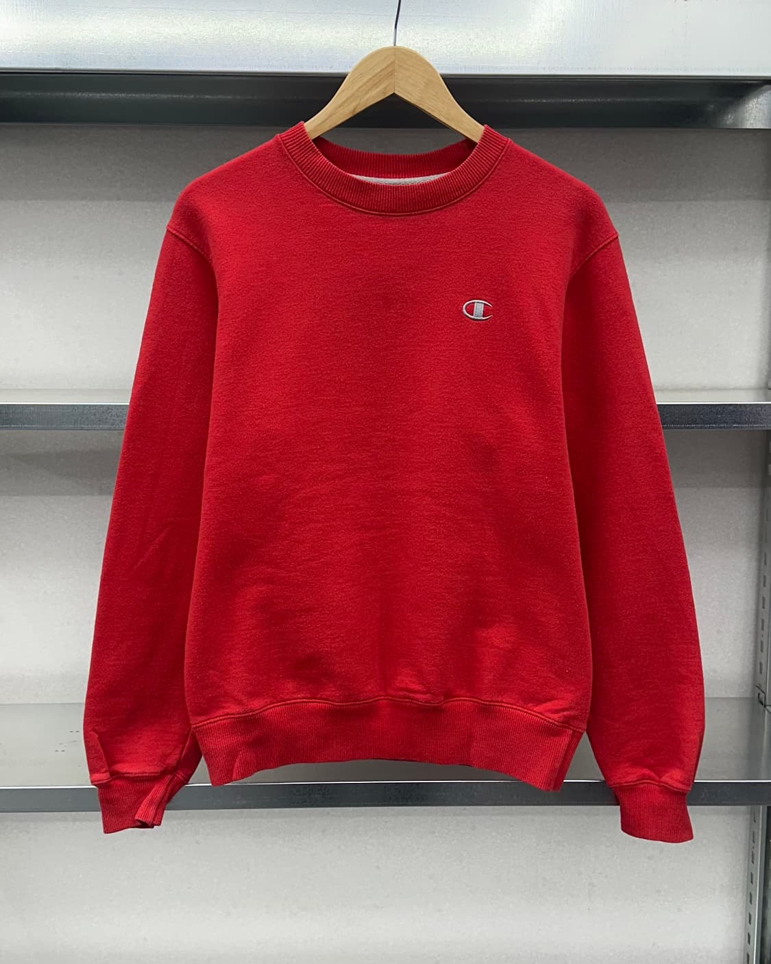 (S)챔피온 기모 맨투맨-M1527 상품이미지2