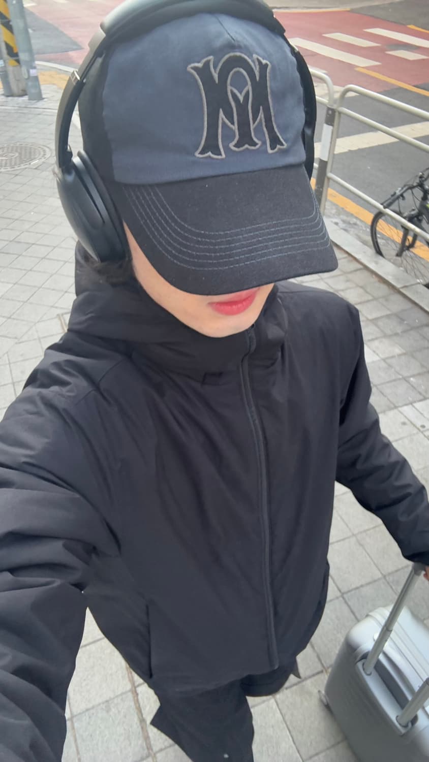 MPQ 빅 바이저 대두용 볼캡 - 네이비 상품이미지10