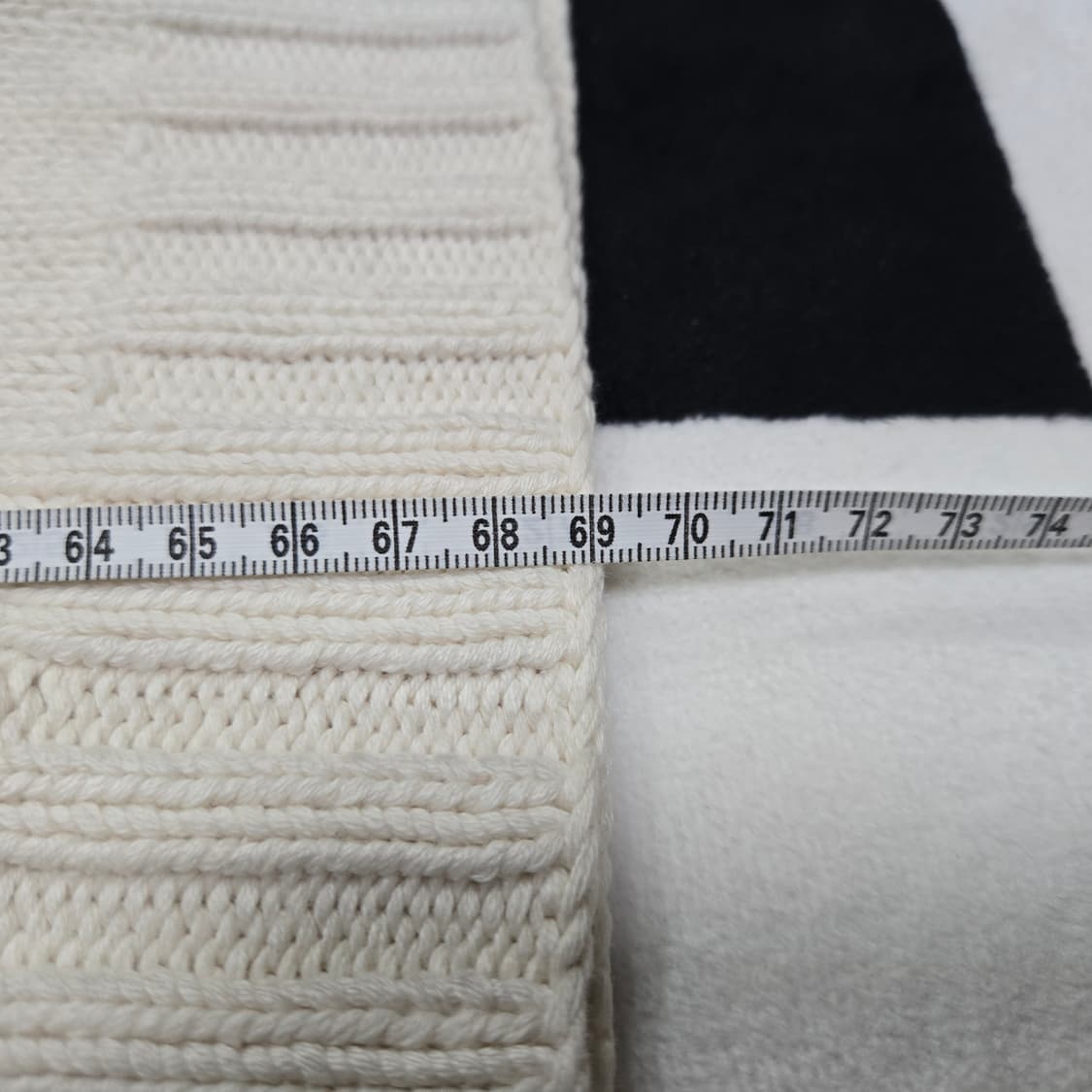 L 폴로랄프로렌 싯다운베어 핸드니트 스웨터 아이보리 상품이미지9
