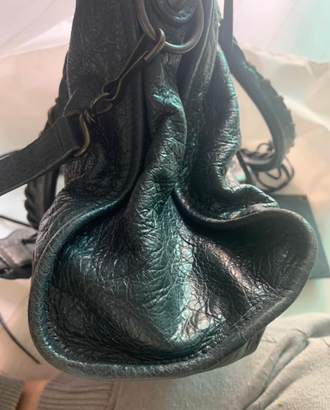 발렌시아가 모터백 라지 정품 상품이미지3