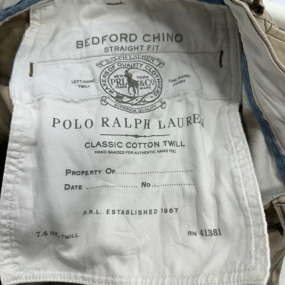 폴로 랄포르렌 치노 팬츠 상품이미지8