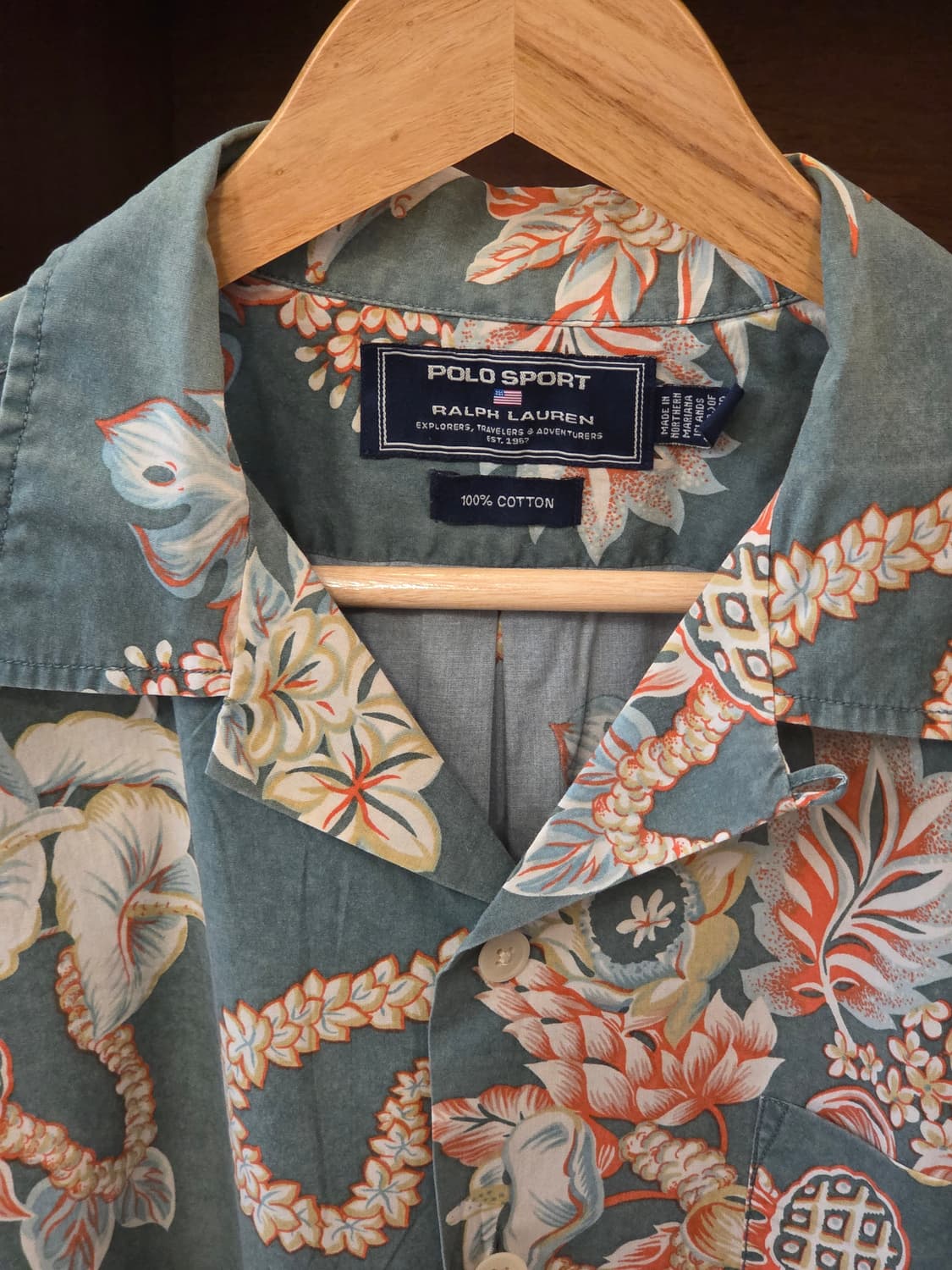 POLO SPORT Ralph Lauren Hawaiian Shirt 상품이미지4