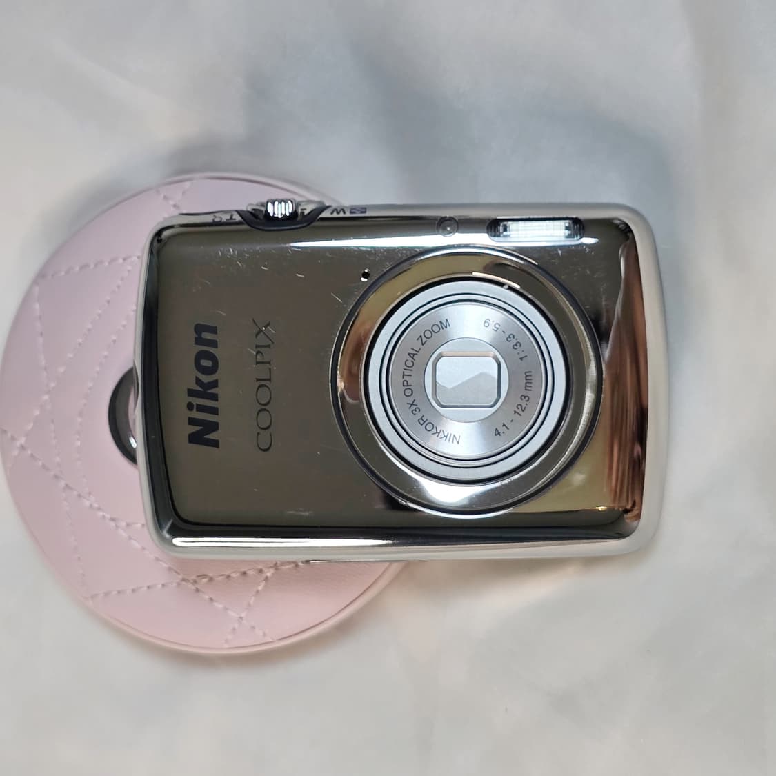 니콘 쿨픽스 Nikon coolpix S01 실버 상품이미지2