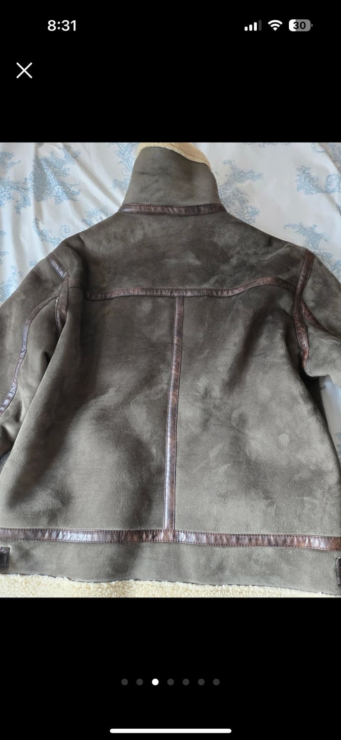 ZARA 무스탕 자켓 XL(44) 상품이미지3