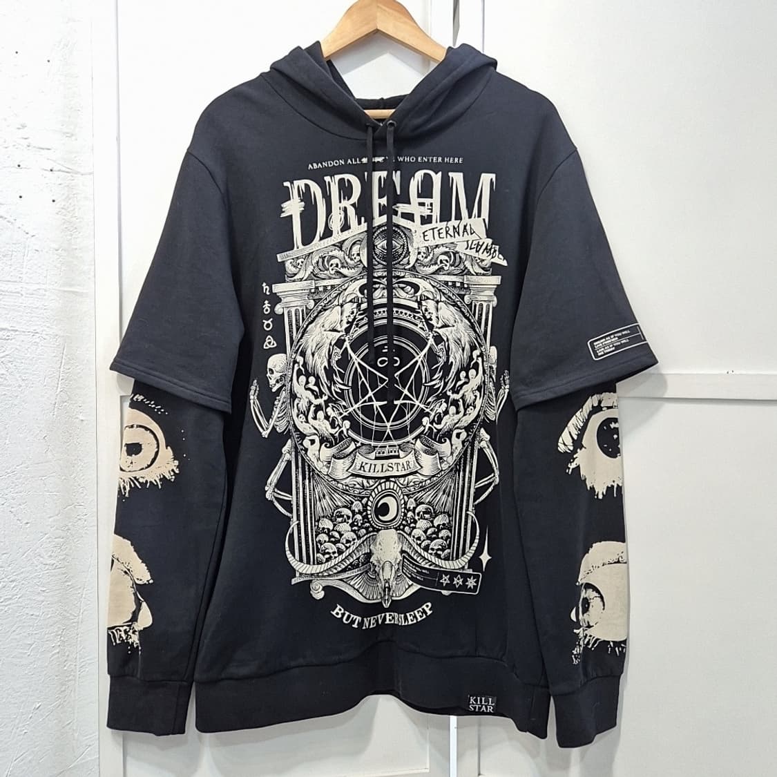 킬스타 레이어드 후드티 상품이미지2