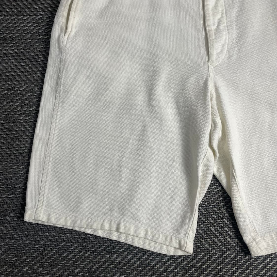 00s 스톤아일랜드 아카이브 버뮤다 팬츠 화이트y 3567 상품이미지3