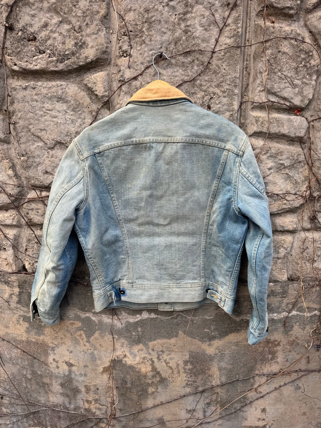 70~80s lee 빈티지 스톰라이더 하드페이딩 워싱 데님 트러커 자켓 상품이미지2