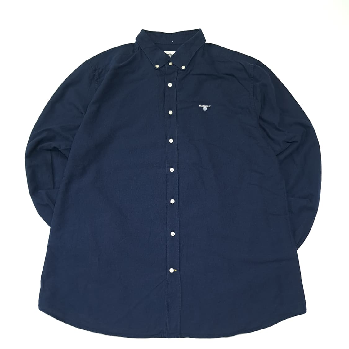 CL647 XL 바버 버튼다운 다크 네이비 셔츠 남방 상품이미지1