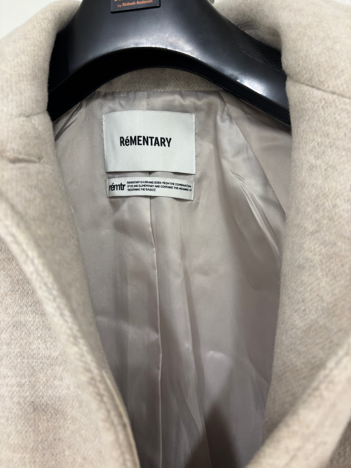 리멘터리 발마칸 울코트 롱코트 상품이미지4