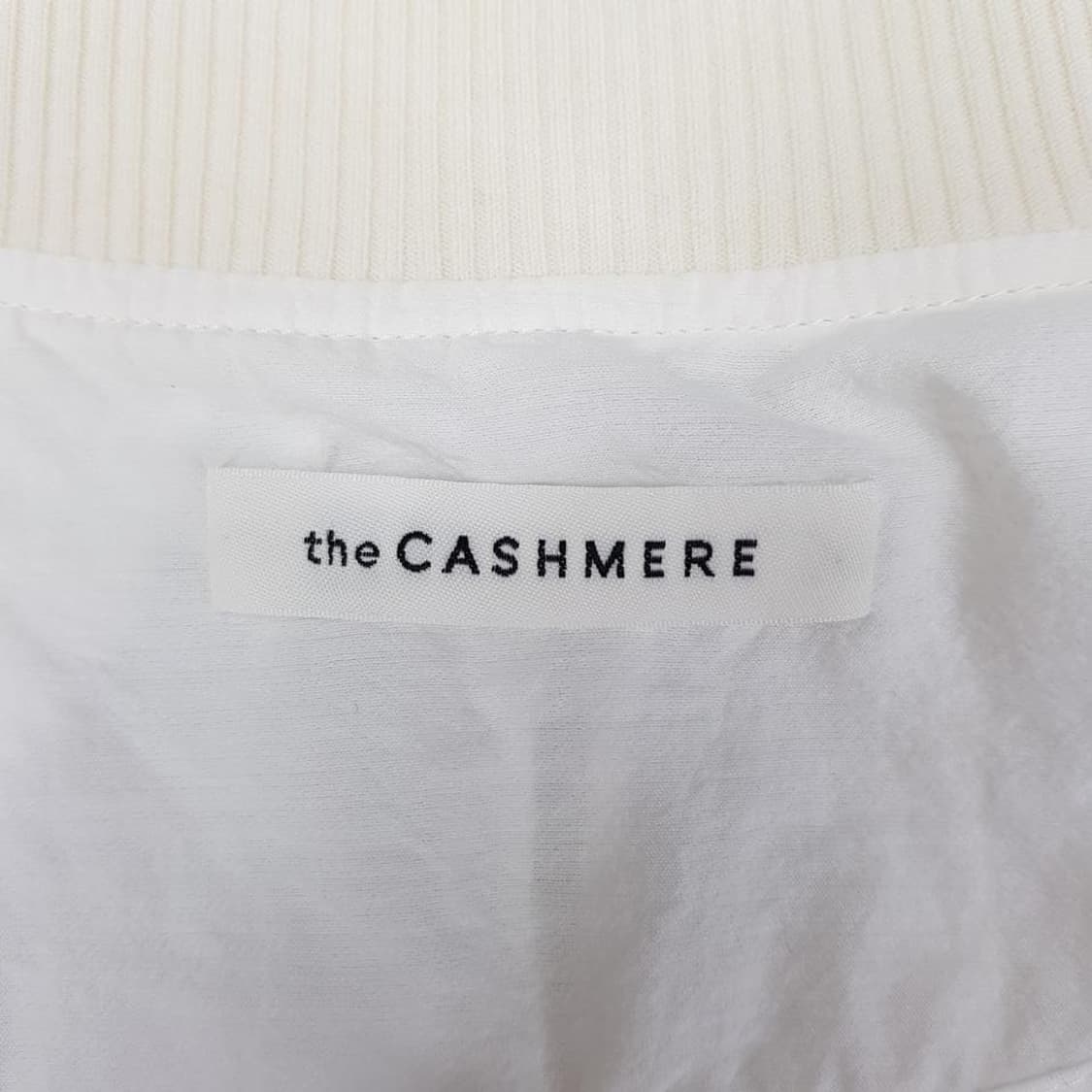 한섬 더캐시미어 2022 루즈핏 나일론 집업 점퍼 88-98-165사이즈 상품이미지7