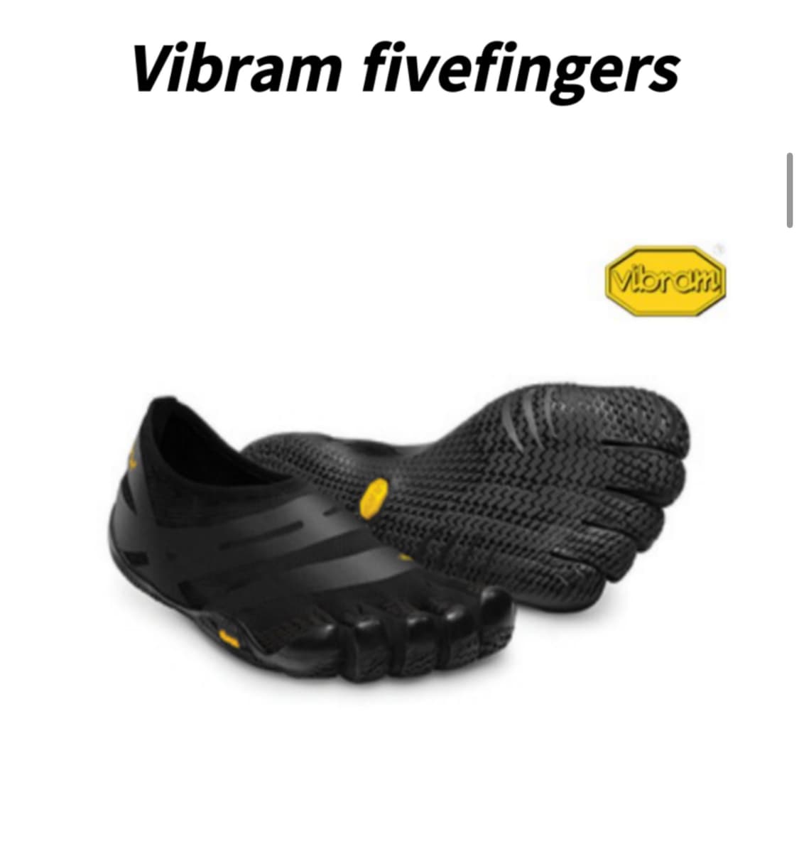 비브람 파이브핑거스 EL-X 블랙 250 새상품 상품이미지1