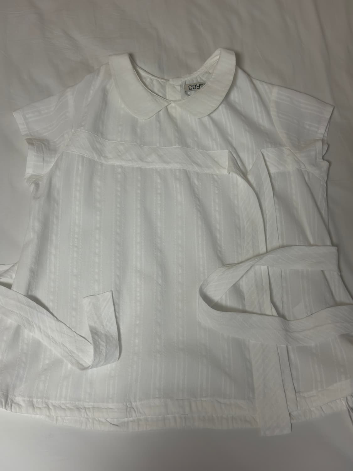 BOW BLOUSE WHITE 상품이미지2