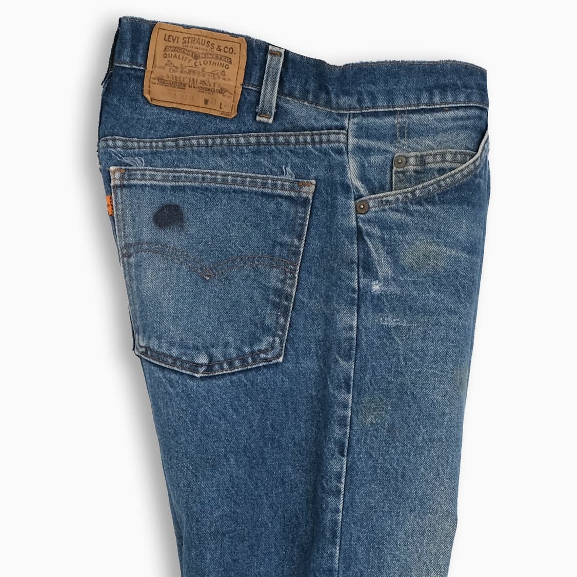 리바이스 505 오렌지탭 진청 80s USA 30인치 OR5053140 상품이미지5