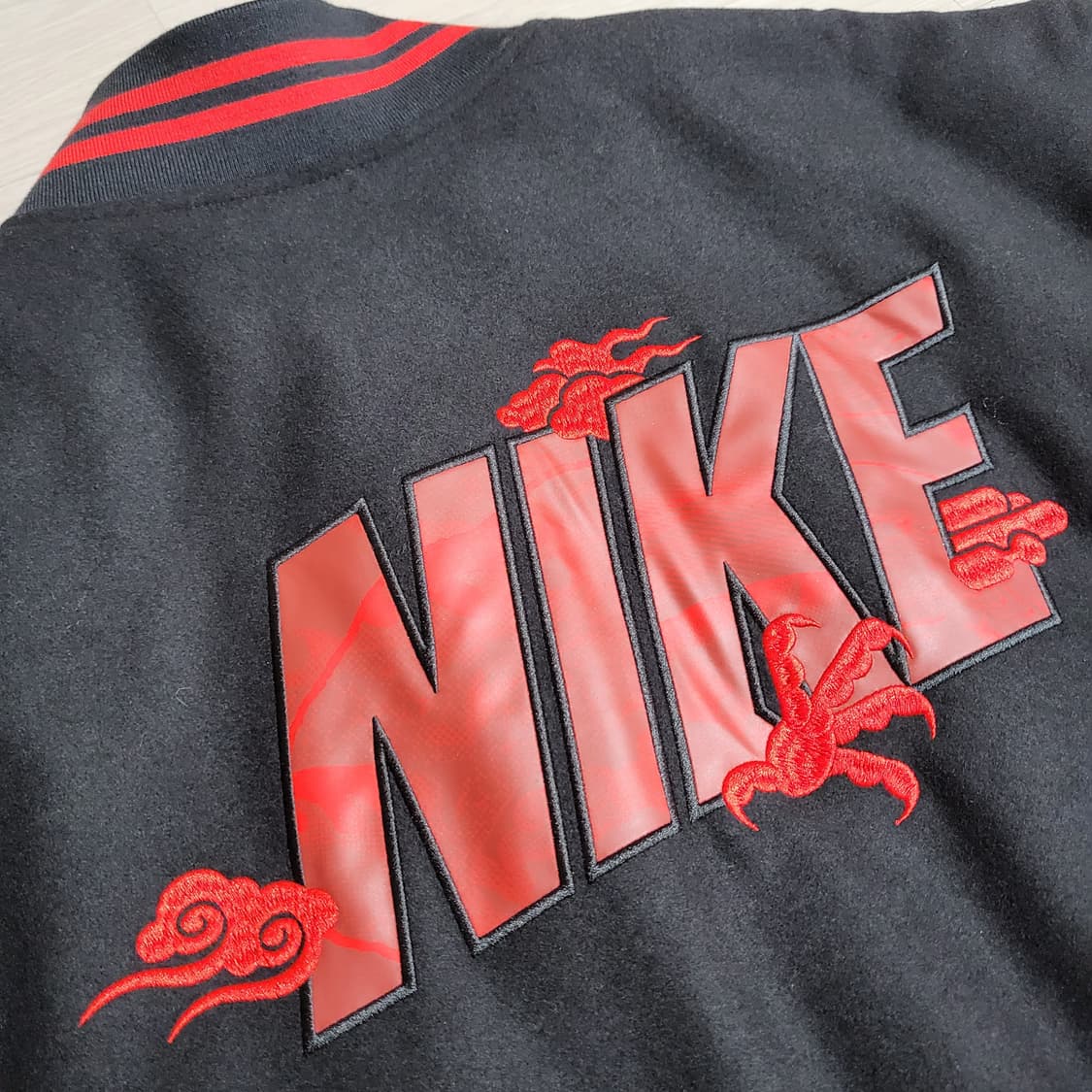 나이키 바시티 자켓 블랙 색상 3Xl 새상품 상품이미지7