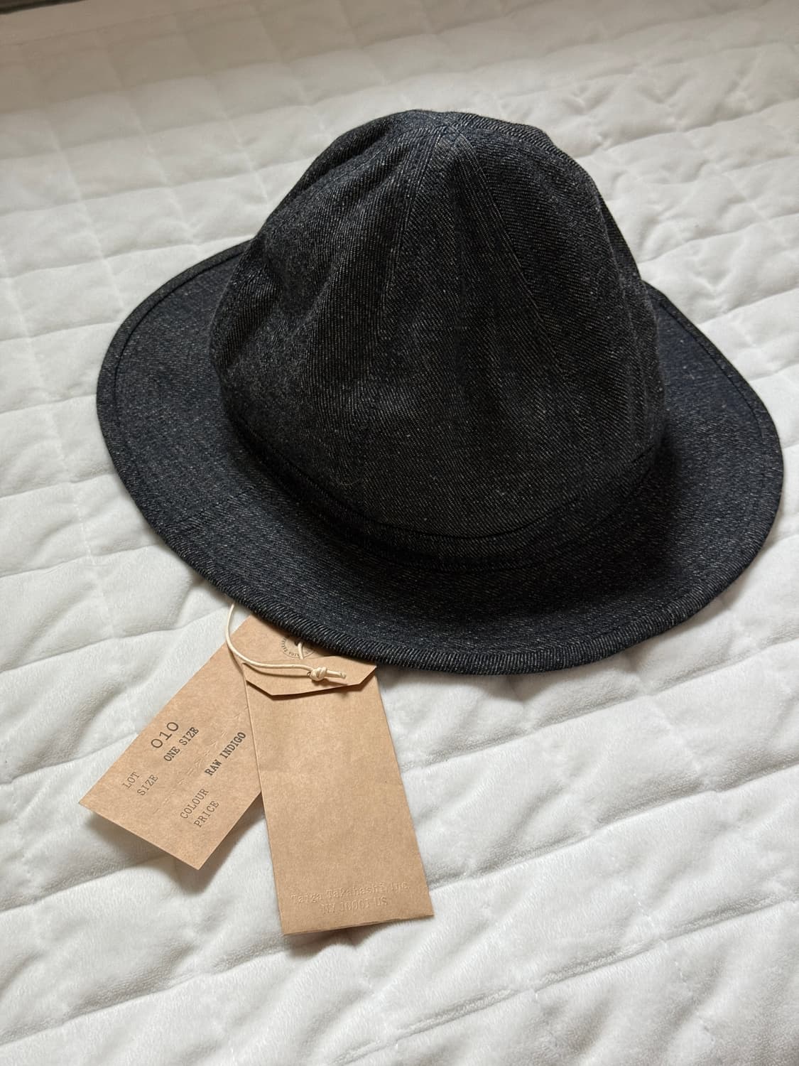 타이가타카하시 raw denim hat 상품이미지1