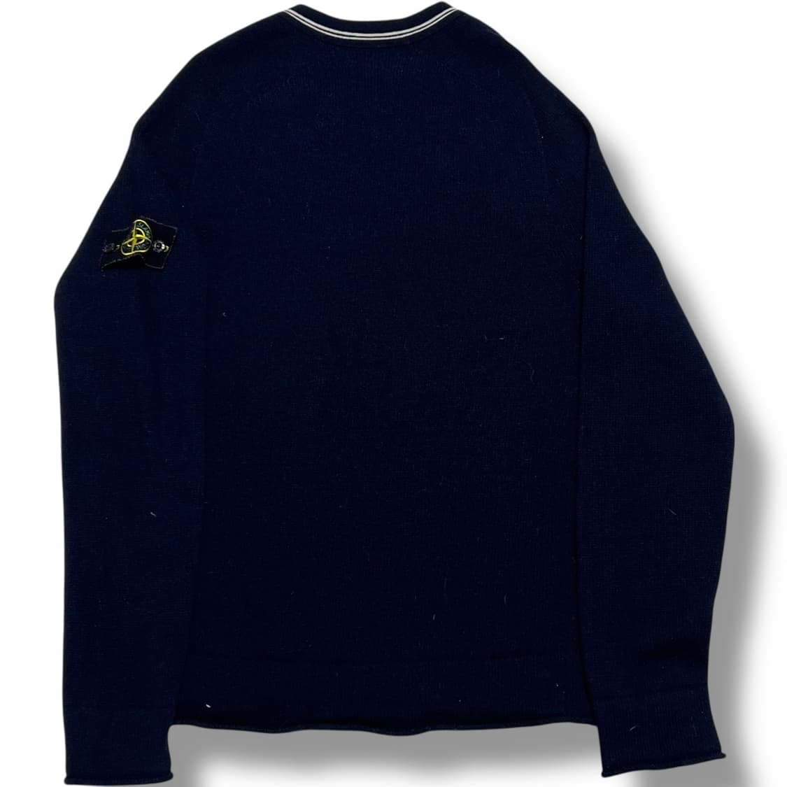 Stone Island 패치 와펜 네이비 니트  상품이미지2