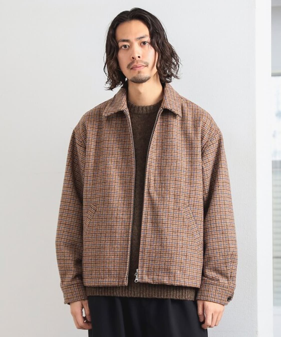 B:MING by BEAMS Check Zip Blouson 상품이미지3