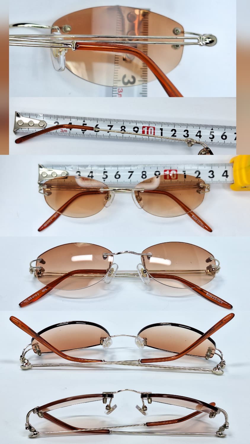 니콜 생질르 NS-010-2 프랑스 무테 선글라스 빈티지 레트로 y2k 상품이미지5