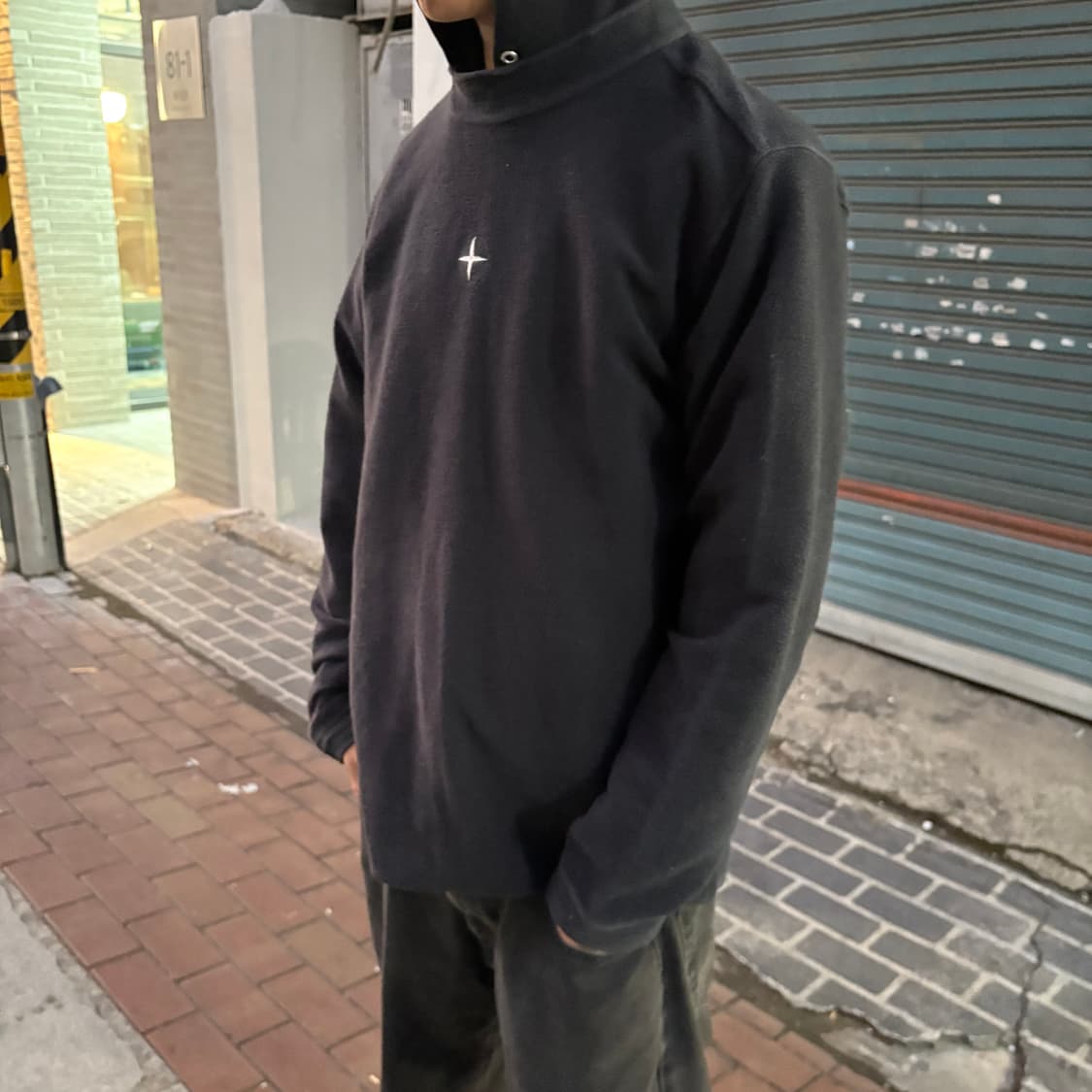 스톤아일랜드 코튼&나일론 믹스 롱슬리브 상품이미지1