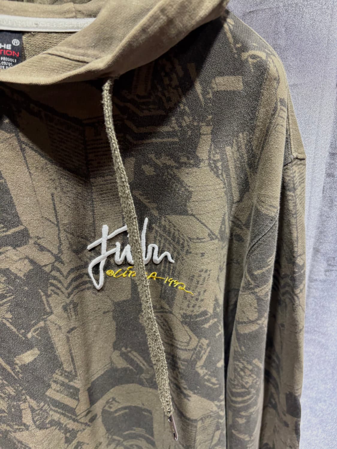 M FUBU 푸부 시티 프린팅 후드티 상품이미지4