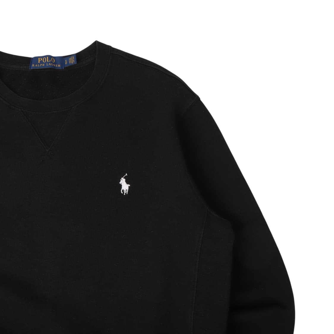 폴로 랄프로렌 블랙 코튼 폴리 스웻셔츠 상품이미지3