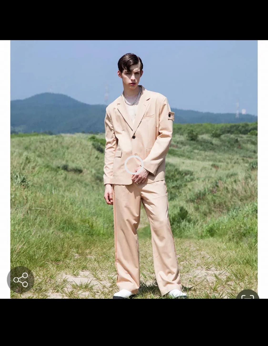 새상품) LUONEER 루오니어 싱글 브레스트 블레이저 자켓 상품이미지9