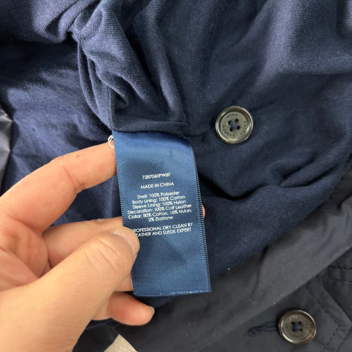 100 폴로 랄프로렌 나일론 폴리쉘 페리 자켓 상품이미지8