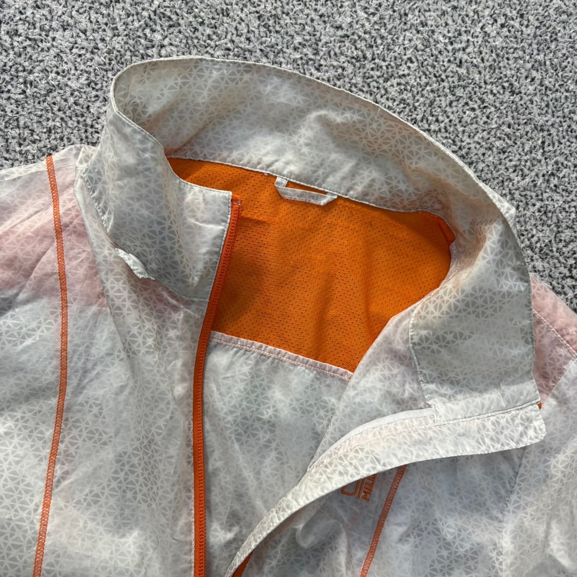 실측확인 밀레 집업 바람막이 자켓 0527J 상품이미지2