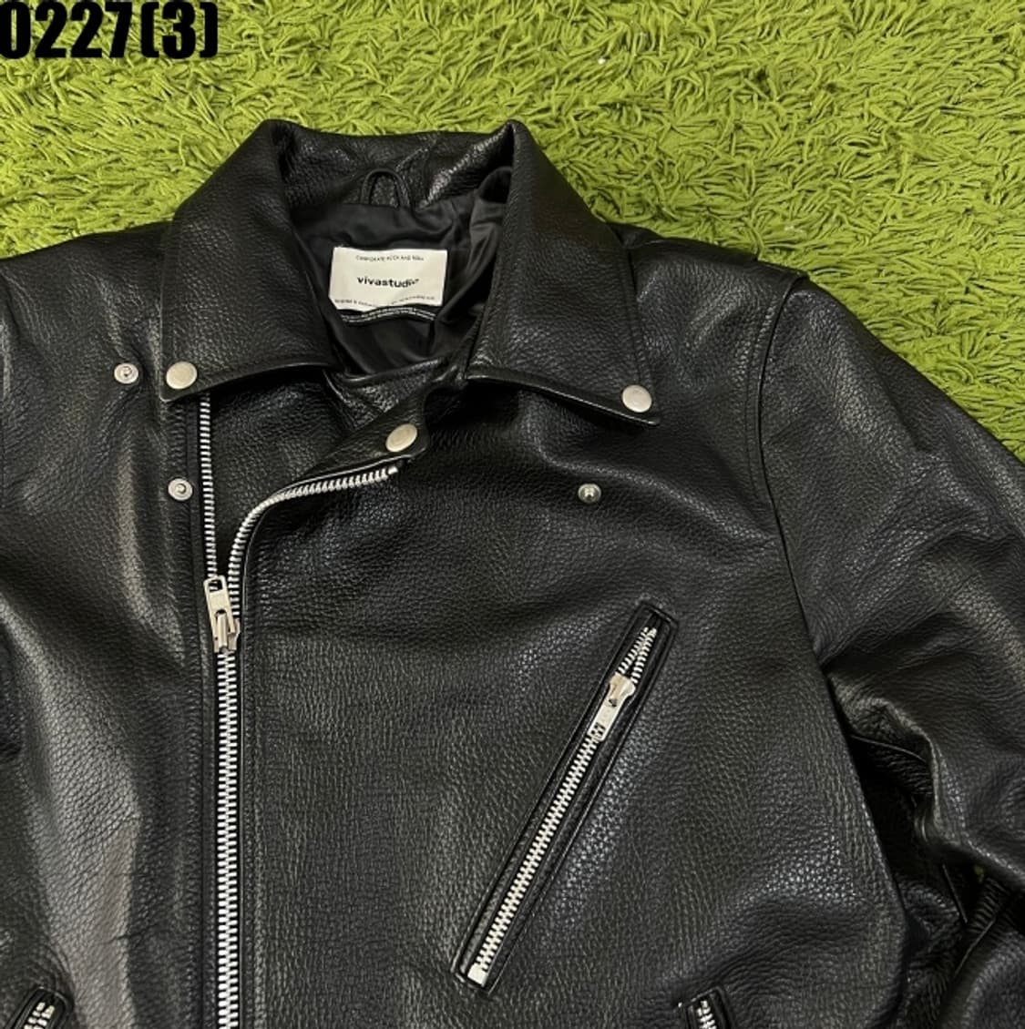 비바스튜디오 레더 라이더 자켓 상품이미지2