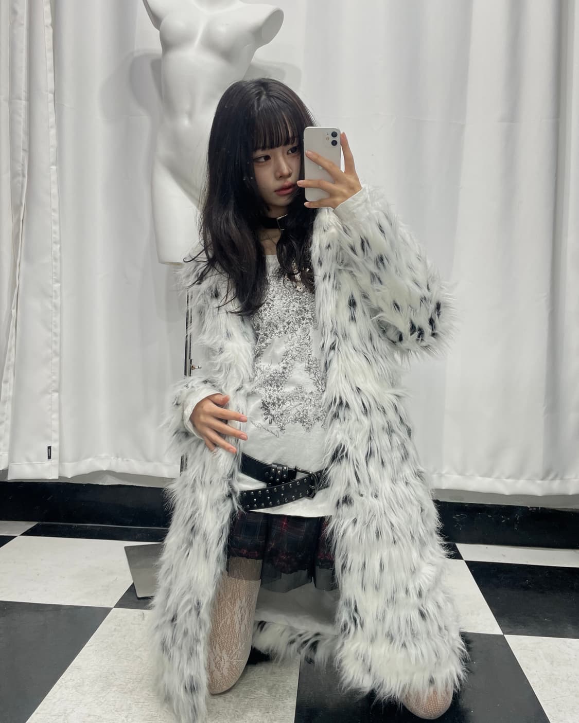 🎸달마시안 퍼 코트🎸 상품이미지1