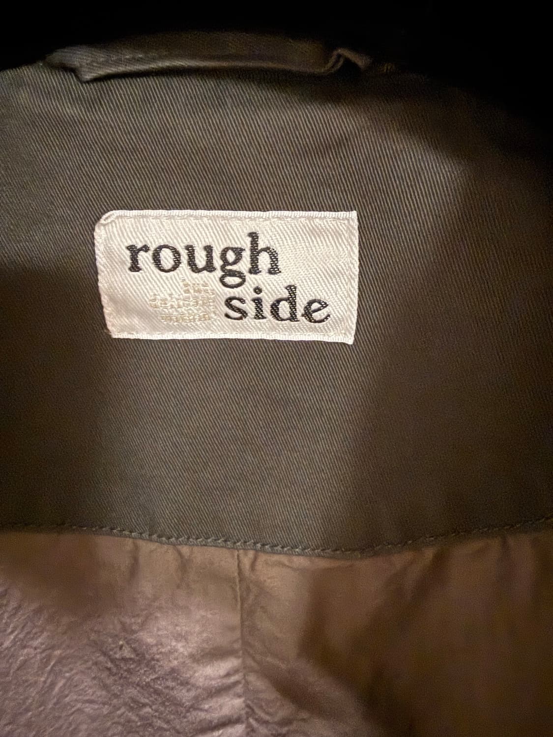 러프사이드 24ss 클럽자켓 상+하의 세트 차콜 상품이미지2