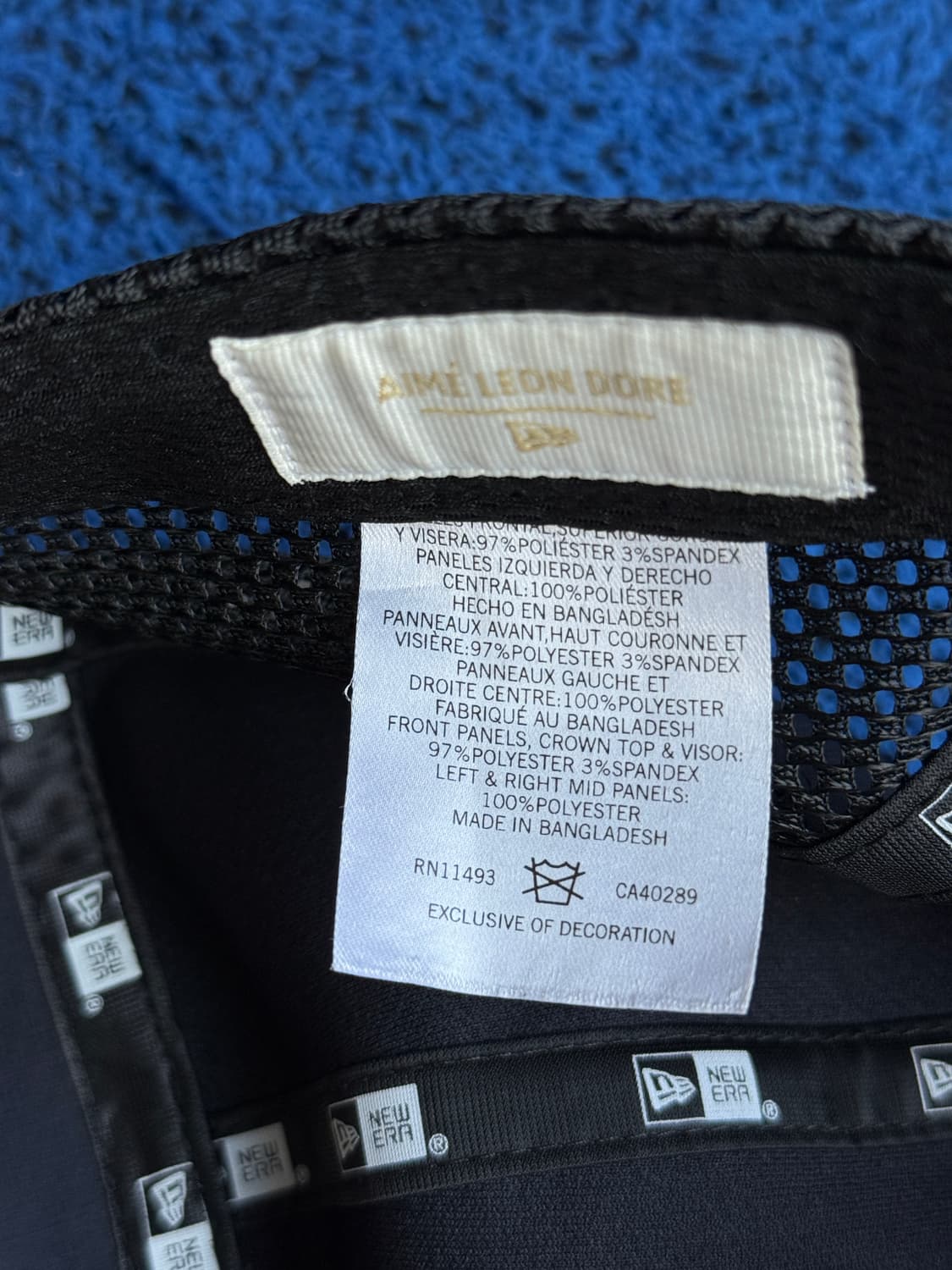 에메 레온 도르 / 뉴에라 양키스 러닝 캡 (네이비) 상품이미지6