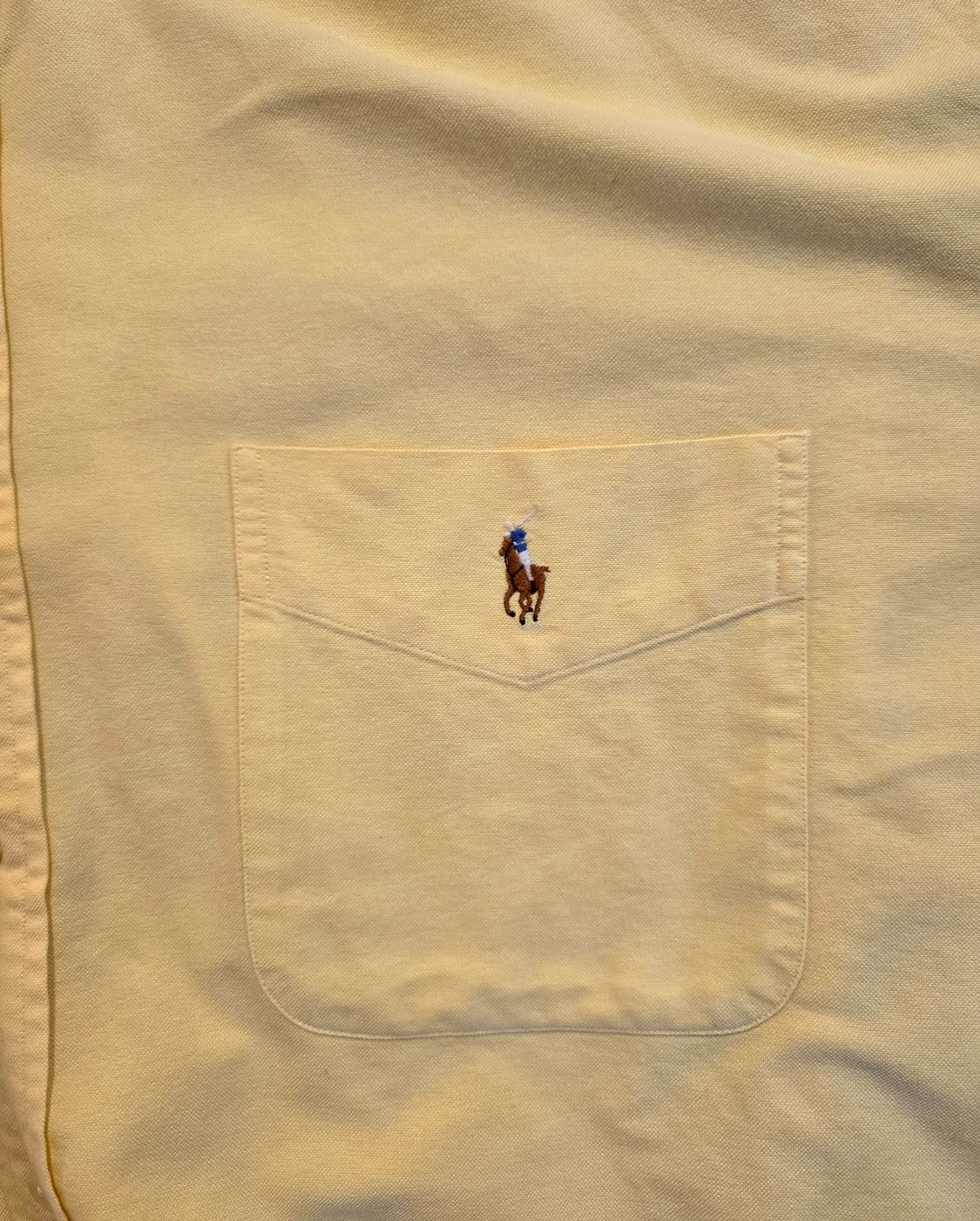 Polo BIG SHIRT 노랑 (폴로 빅셔츠) 상품이미지3