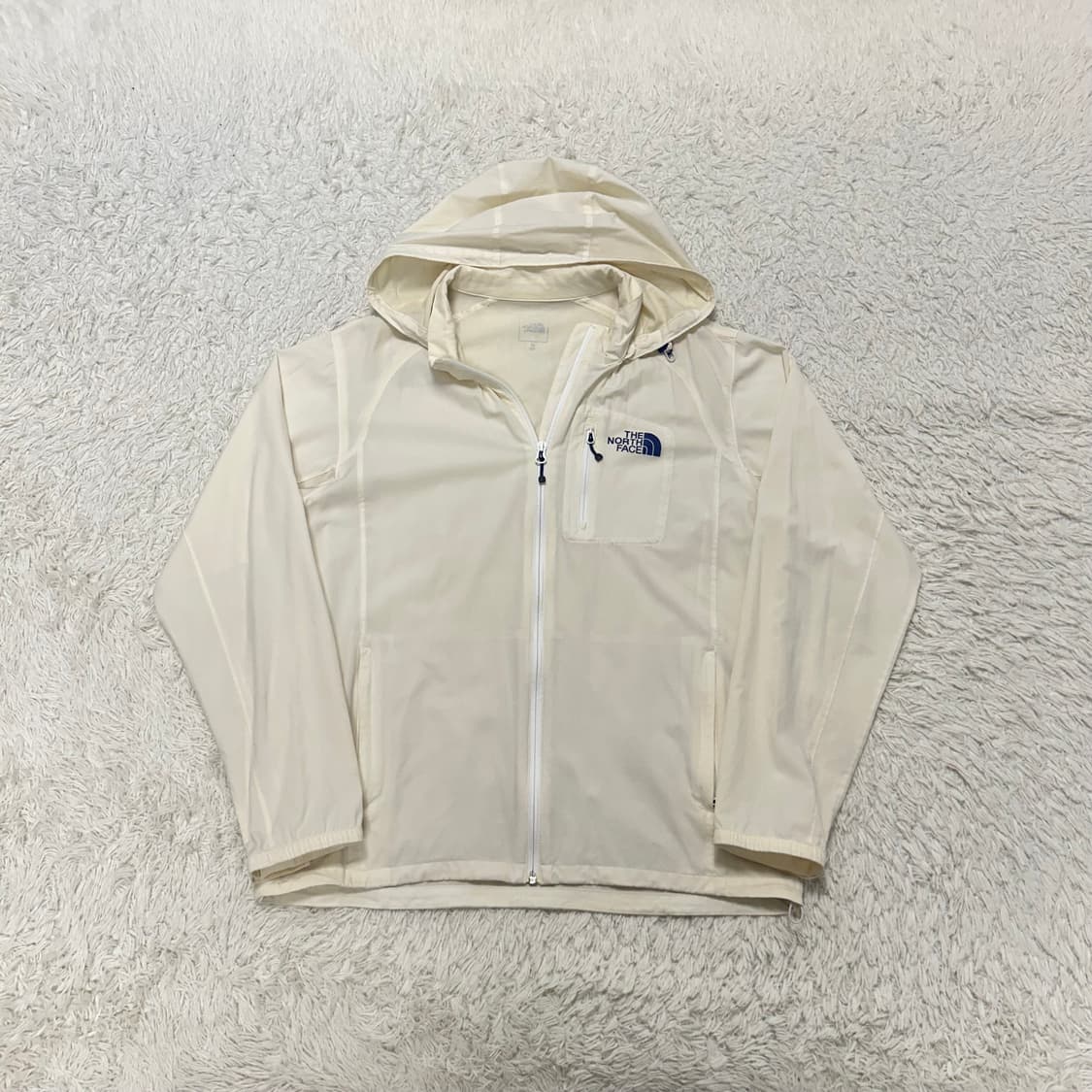 The North Face ivory cream windbreaker   상품이미지4