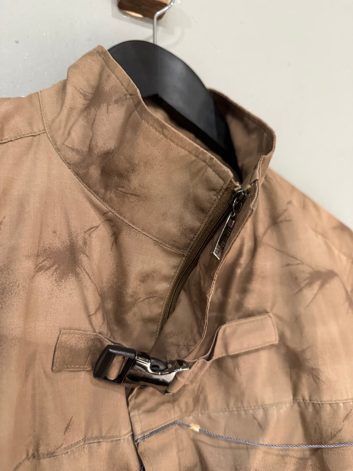 Berning sho grunge printing buckle jk 상품이미지7