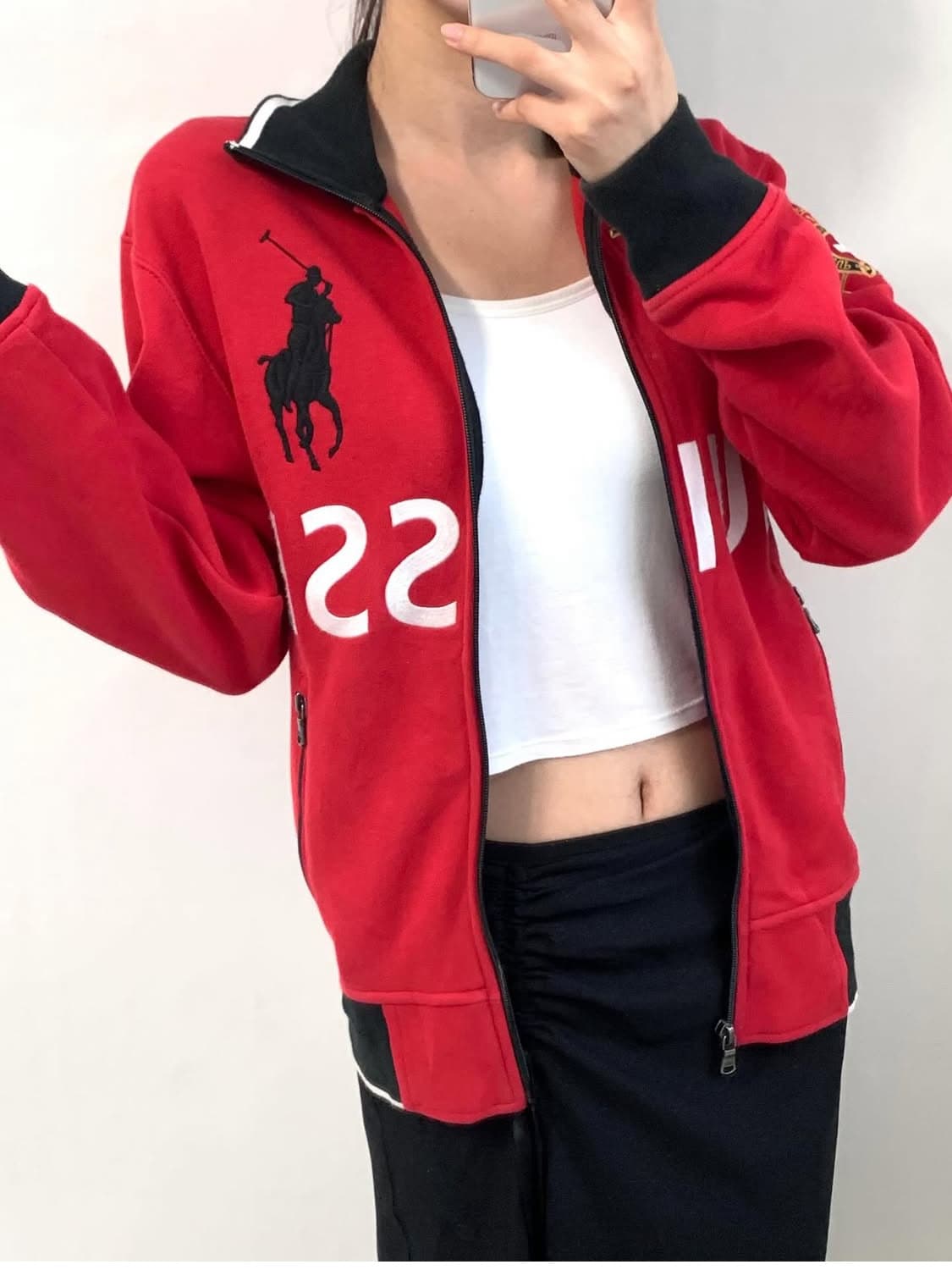 Polo by RalphLauren 폴로 빅포니 레드 집업 상품이미지2
