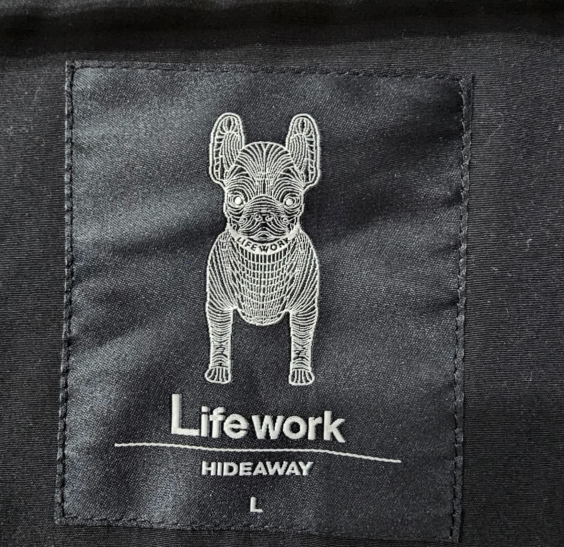 라이프워크 오버핏 코치자켓 블랙 100 상품이미지9