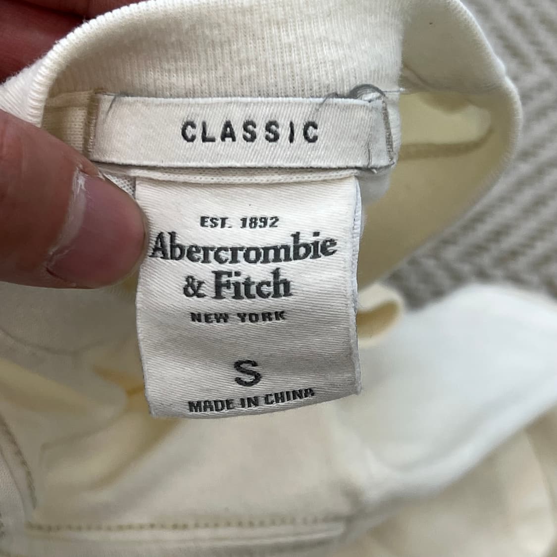 아베크롬비 로고 반팔티 r3439 상품이미지5