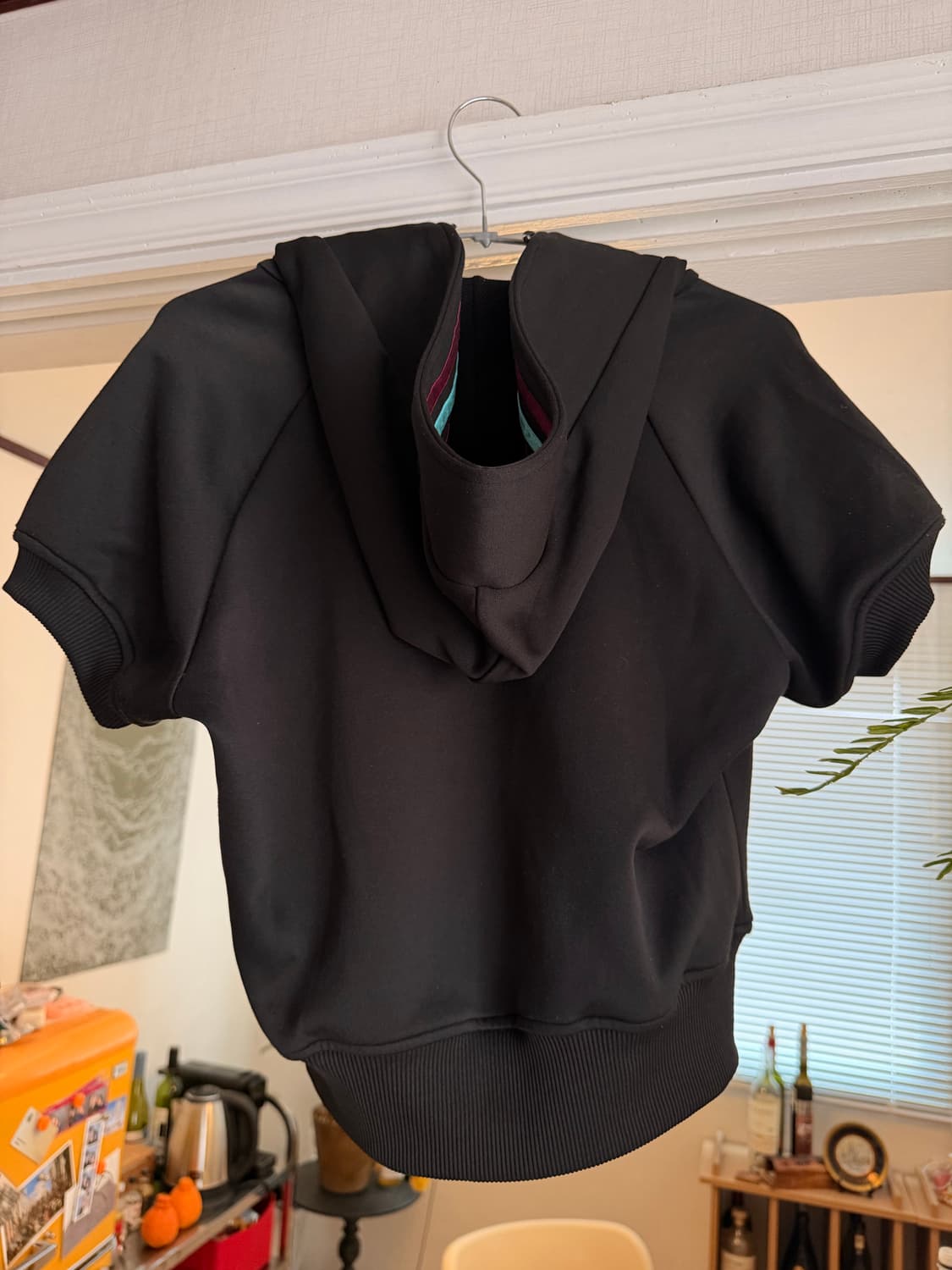 Y-3 short sleeve  hoodie zip up XS 상품이미지3