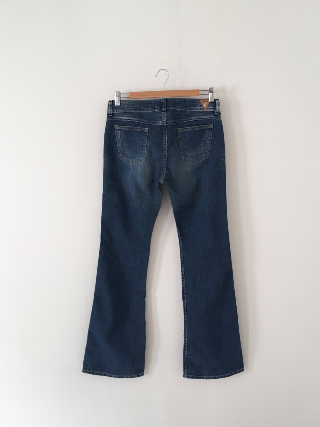 washing blue bootscut jeans 상품이미지8